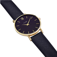 Orologio Cluse Watches Donna Minuit Gold Midnight in Acciaio placcato oro giallo CL30014 - CL30014